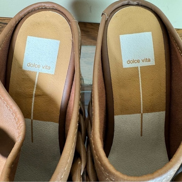 Dolce Vita Hila Braided Clog - saddle leather - size 11 - Picture 11 of 16
